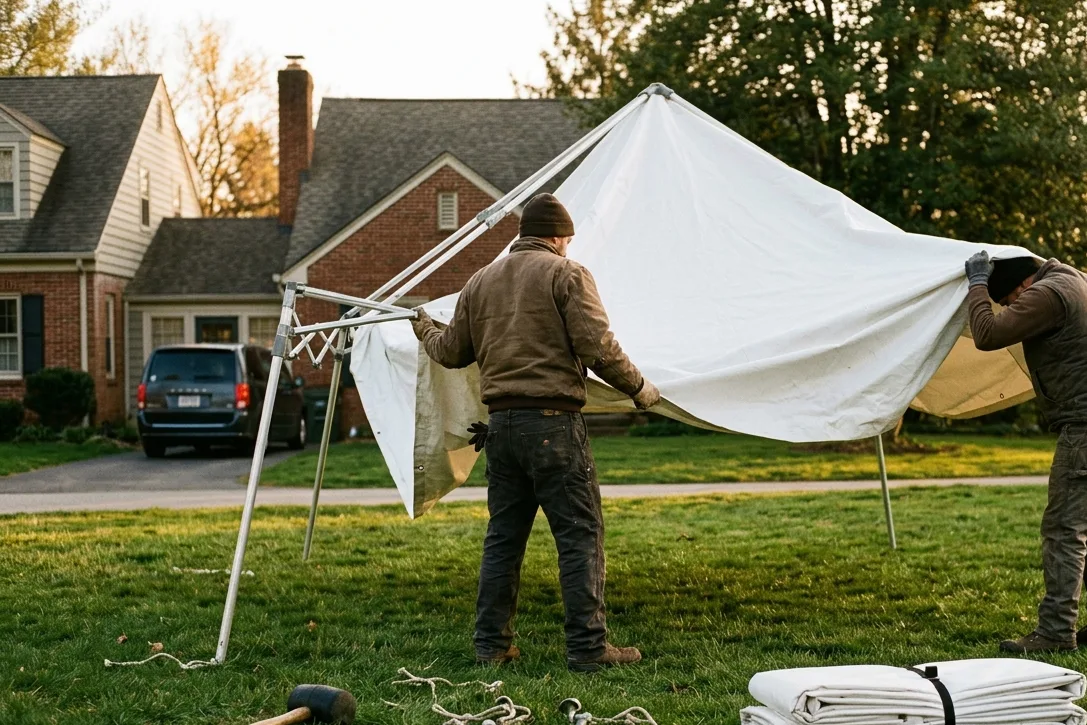 Shade Canopy 10 × 20