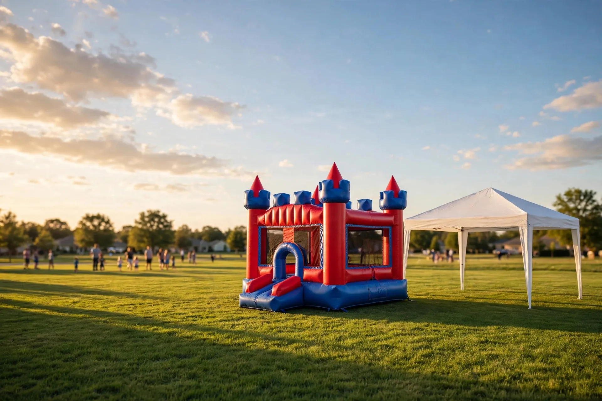 Sunny Day Bounce Co.'s inflatables